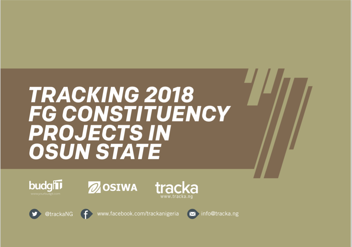 2018 FG Constituency Projects Osun State